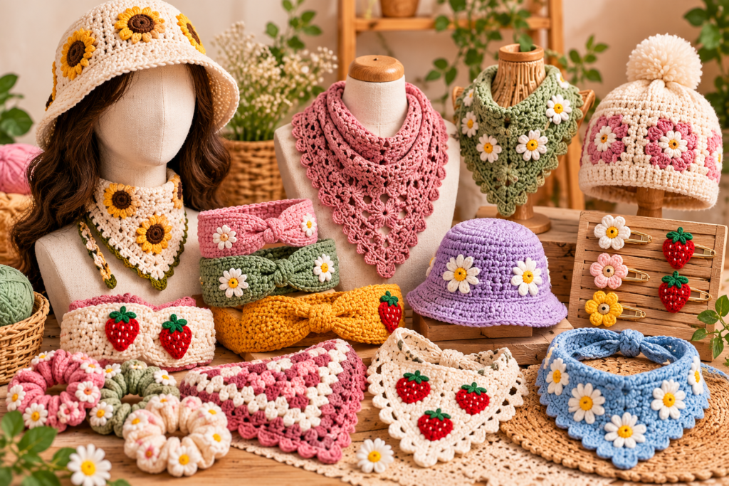Crochet wearables